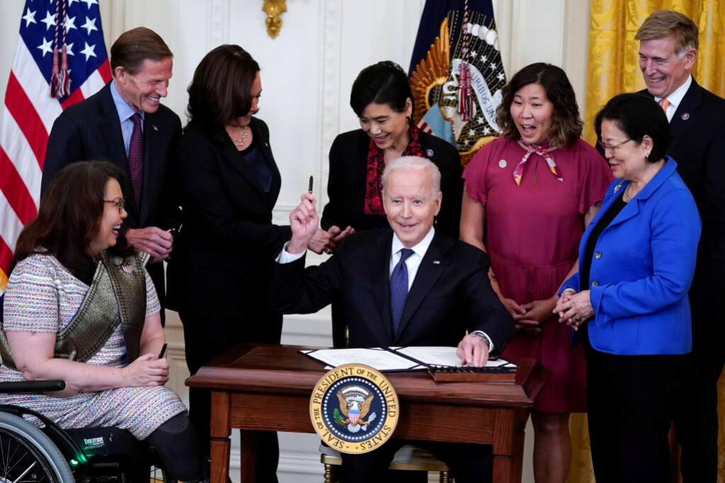 Biden signs bill aimed at addressing rise in anti-Asian hate crimes
