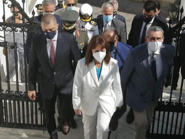 Η ΠτΔ Κατερίνα Σακελλαροπούλου ανακηρύχθηκε επίτιμη δημότης Καλύμνου (pics and videos)