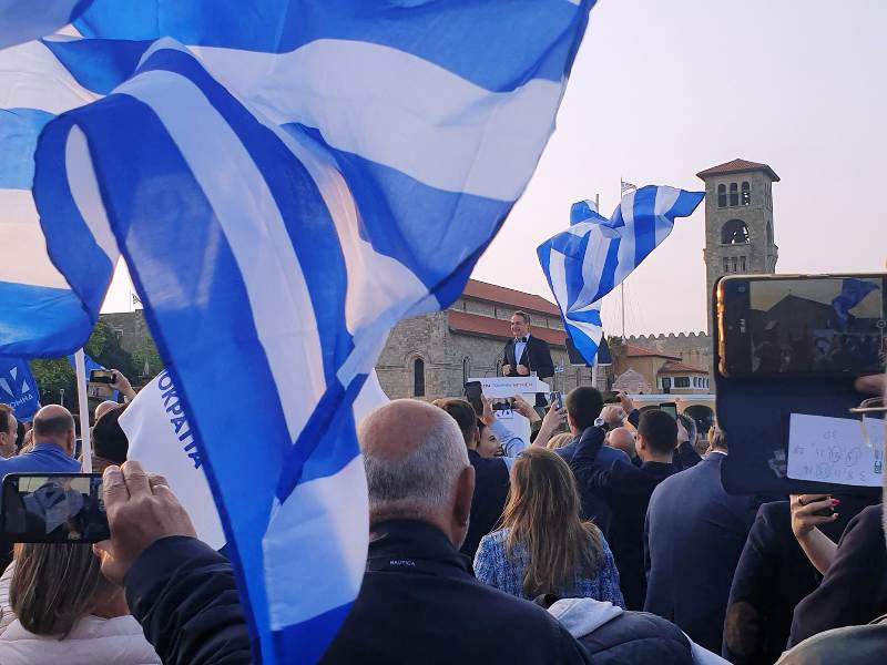 Η ομιλία του Κυριάκου Μητσοτάκη στη Ρόδο (video)