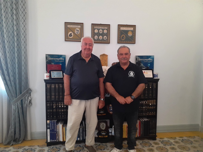 Τον Έπαρχο Μ.Μουσελλή επισκέφθηκε ο Αντ.Μιαούδης, Public Officer από το Ντάργουιν (video)