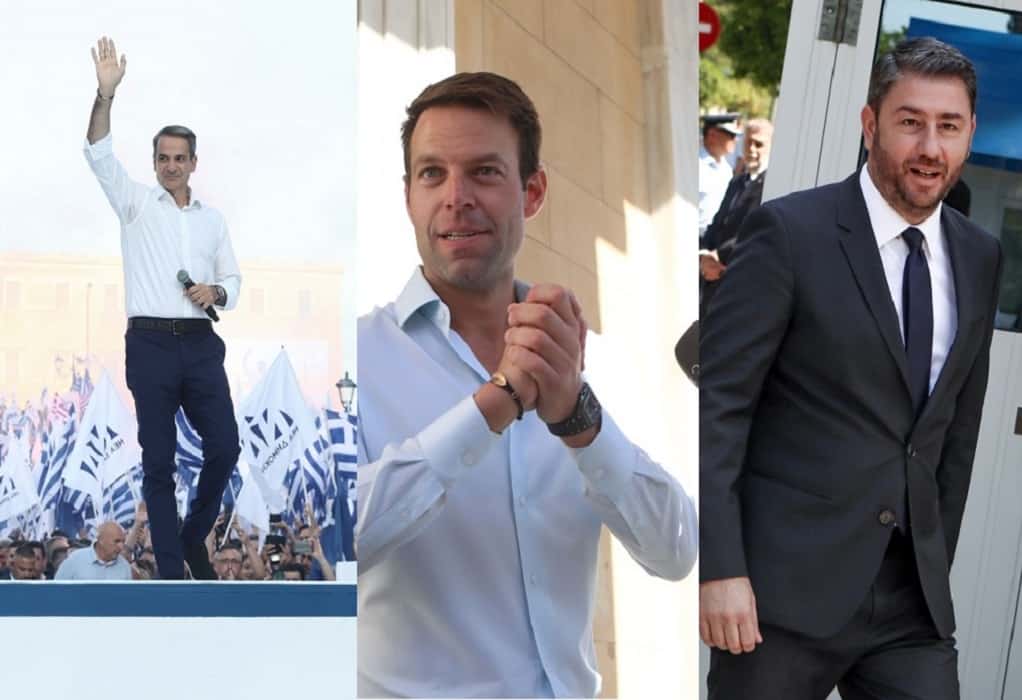 Δημοσκόπηση Opinion Poll: Προβάδισμα 23.1% μονάδων της ΝΔ – Εδραιώνεται στην δεύτερη θέση το ΠΑΣΟΚ (Kάρτες)
