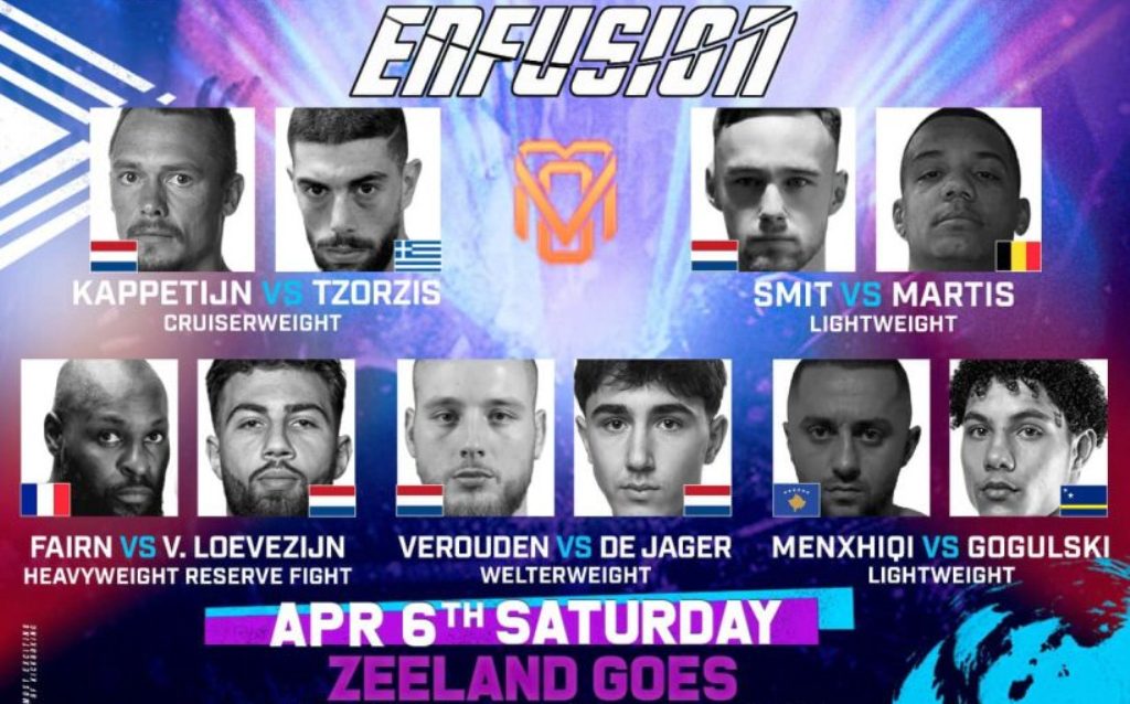 Στο Enfusion 135 (kick boxing) στην Ολλανδία το Σάββατο, ο Ροδίτης μαχητής, Βαγγέλης Τζωρζής