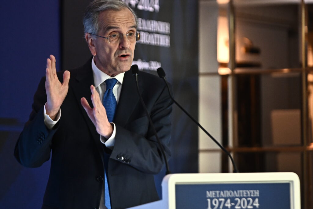 Αντώνης Σαμαράς: Το να πηγαίνουμε για Πρέσπες Αιγαίου και Ανατολικής Μεσογείου δεν είναι εξωτερική πολιτική – Να πάει σπίτι του ο Γεραπετρίτης
