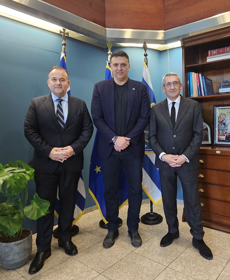 Συνάντηση Γ.Χατζημάρκου με Β.Κικίλια και Γ.Παππά στο Υπ.Ναυτιλίας – Δραστηριοποιείται ξανά η ΑΝΕΚαλύμνου