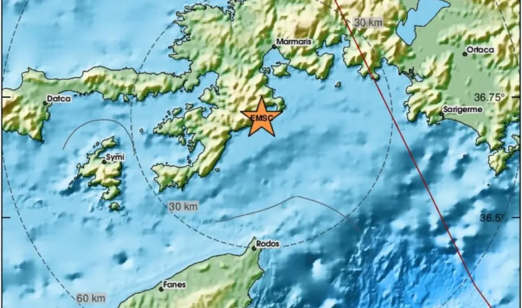 Σεισμός 5,8 Ρίχτερ στη Ρόδο: Καθησυχαστικοί οι σεισμολόγοι – Εκτιμούν πως πρόκειται για την κύρια δόνηση