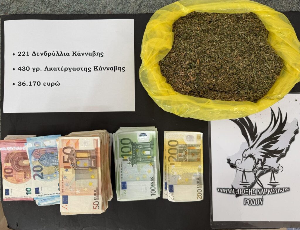 «Χασισοφυτεία – μαμούθ» σε ταράτσα αποθήκης! – Τα ευρήματα της αστυνομικής έρευνας