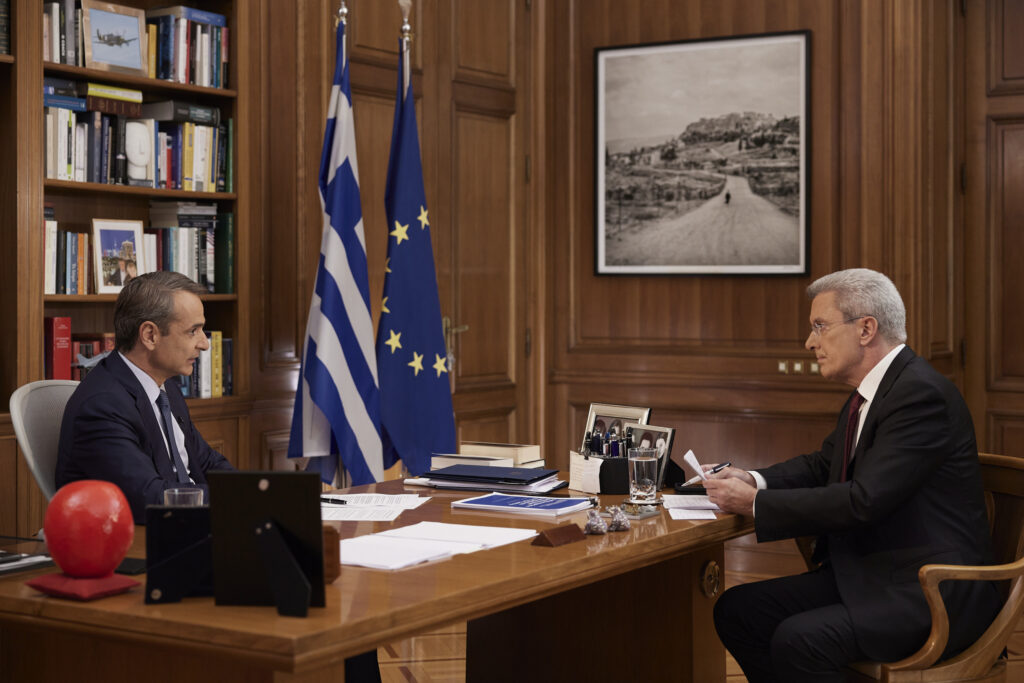 Συνέντευξη του Πρωθυπουργού Κ. Μητσοτάκη στο κεντρικό δελτίο ειδήσεων του ΑΝΤ1 και στον Ν. Χατζηνικολάου (video)
