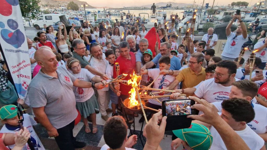 «Όταν η φλόγα γίνεται ζωή – Η Κάλυμνος στην 23η Πανελλήνια Λαμπαδηδρομία Αιμοδοτών» -φωτος κ βίντεο