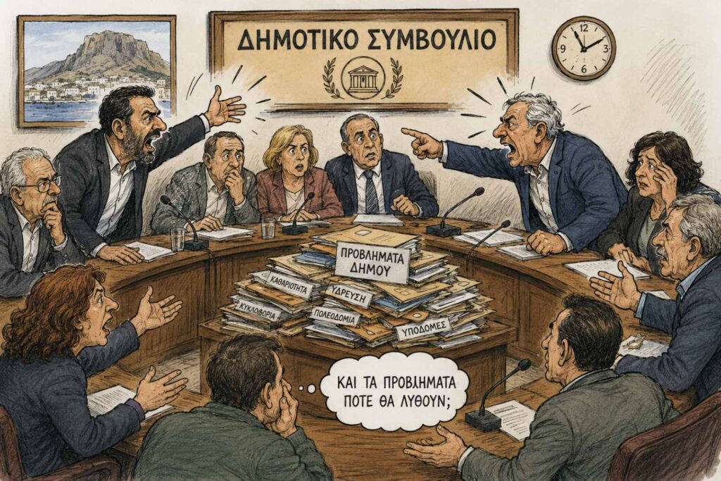 ΑΝΕΚ, χωματερή και αναπάντητα ερωτήματα στη σκιά μιας άγονης αντιπαράθεσης στο ΔΣ Καλύμνου